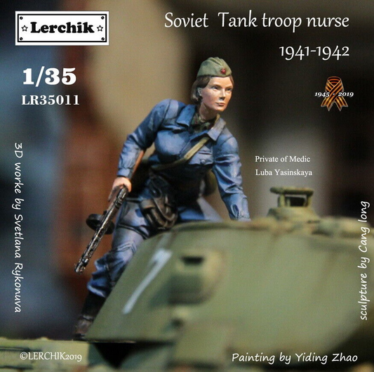 KATYAGRAD MINIATURES 1:35 KG35011 RED ARMY TANK TROOP NURSE (1941-1942)