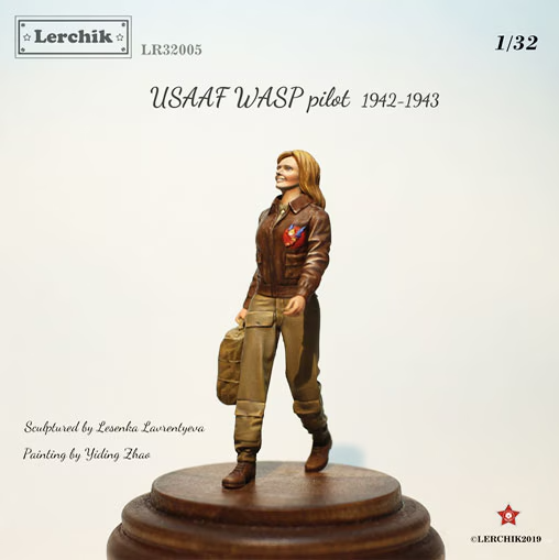 KATYAGRAD MINIATURES 1:32 32005  USAAF WASP PILOT 1942-1943 (1 FIGURE)