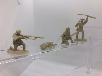 LOD Enterprises Set LOD036 PIONEER SET 2-  (9 FIGURES) TAN