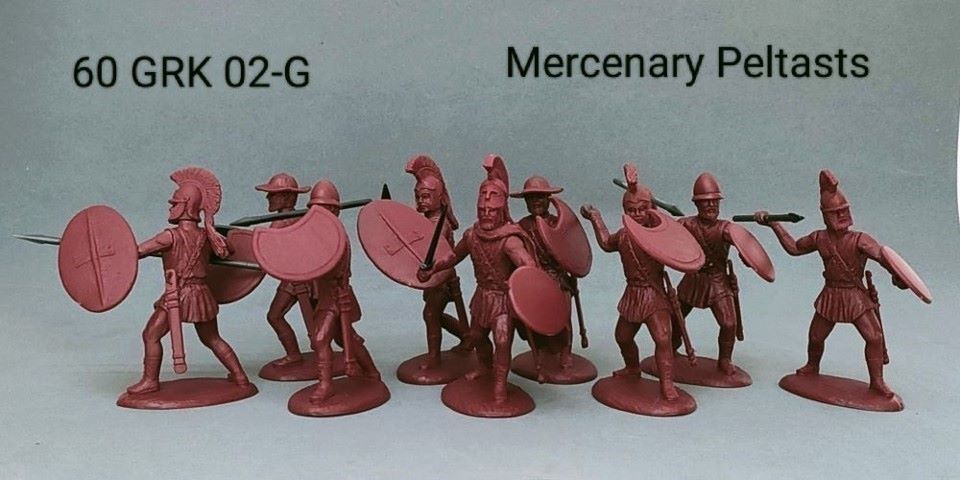 EXPEDITIONARY FORCE 60 GRK 02-G WARS OF CLASSICAL GREECE MERCENARY PELTASTS