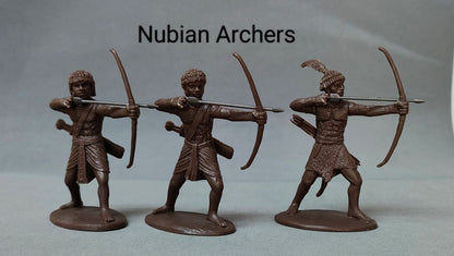 EXPEDITIONARY FORCE 60 NBN 01 BRONZE AGE NUBIAN WARRIORS  1:30 (9 FIGURES)