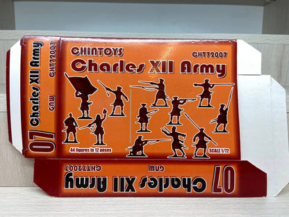 CHINTOYS 1:72 CHT72007 GREAT NORTHERN WAR CHARLES XII ARMY SET 1 (44 FIGURES)