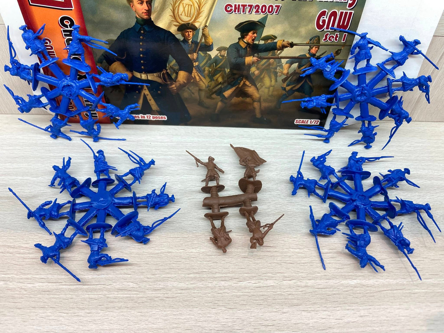 CHINTOYS 1:72 CHT72007 GREAT NORTHERN WAR CHARLES XII ARMY SET 1 (44 FIGURES)