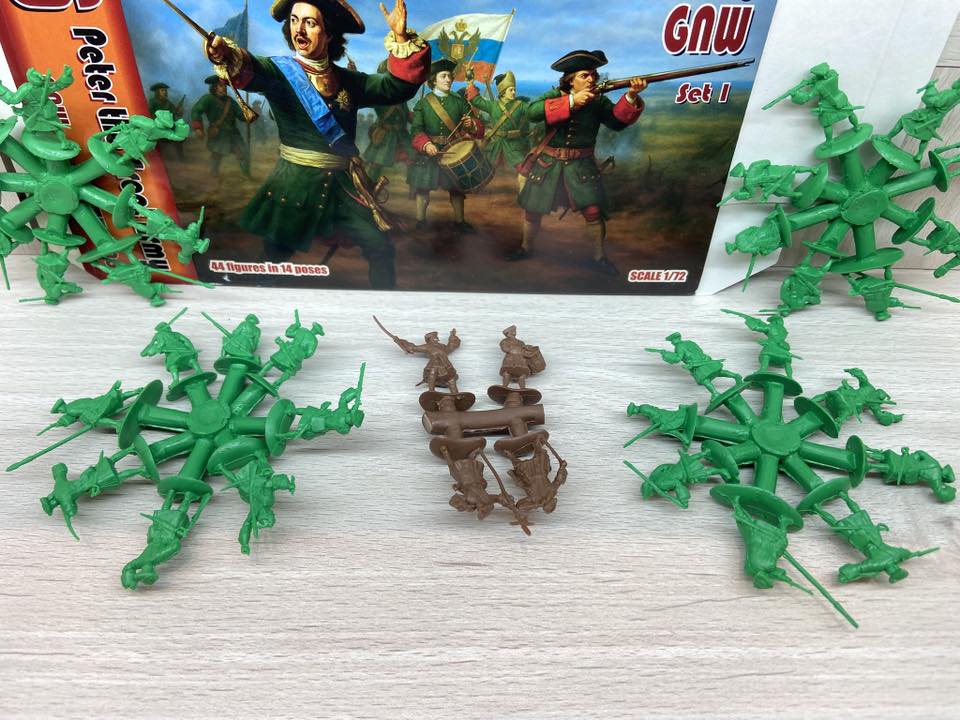 CHINTOYS 1:72 CHT72006 GREAT NORTHERN WAR PETER THE GREAT ARMY SET 1 (44 FIGURES)