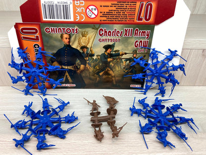 CHINTOYS 1:72 CHT72007 GREAT NORTHERN WAR CHARLES XII ARMY SET 1 (44 FIGURES)
