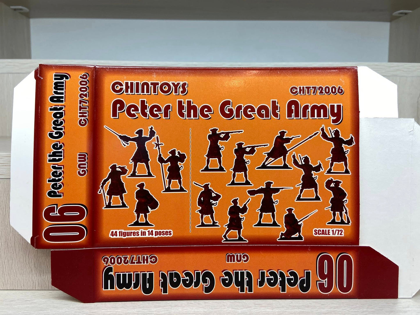 CHINTOYS 1:72 CHT72006 GREAT NORTHERN WAR PETER THE GREAT ARMY SET 1 (44 FIGURES)