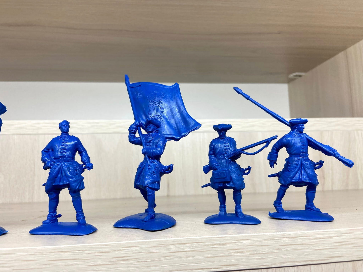 ENGINEER BASEVICH 1:32 SET 49 THE NORTHERN WAR OF 1700-1721 SWEDISH ARMY (BLUE)