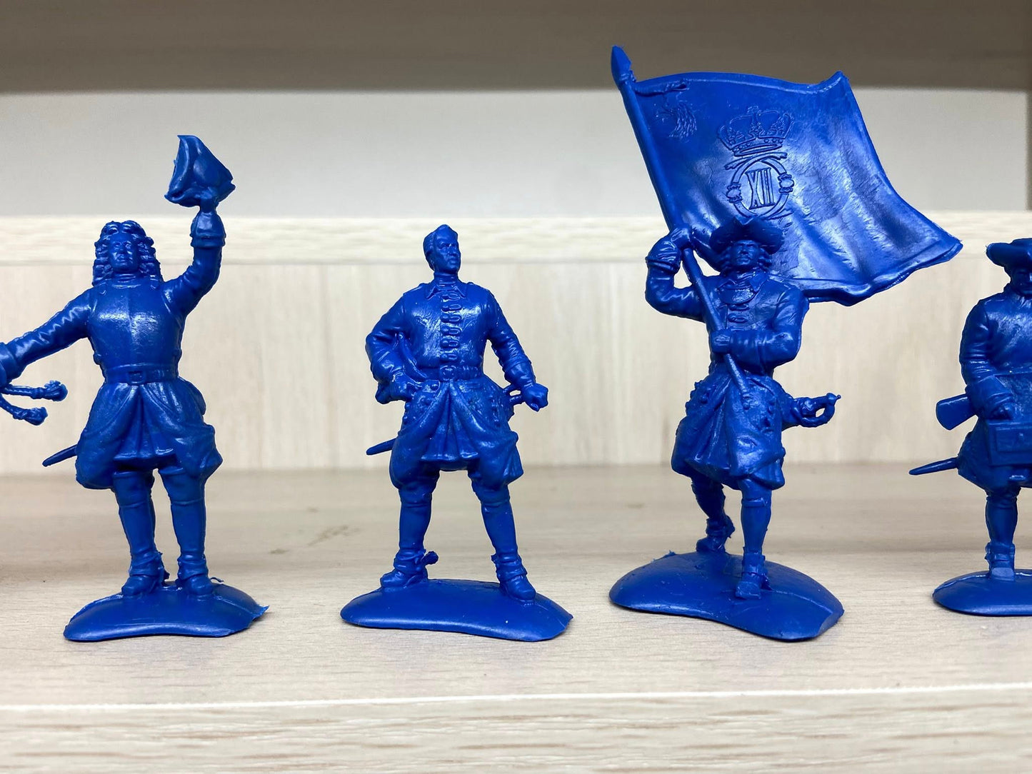 ENGINEER BASEVICH 1:32 SET 49 THE NORTHERN WAR OF 1700-1721 SWEDISH ARMY (BLUE)