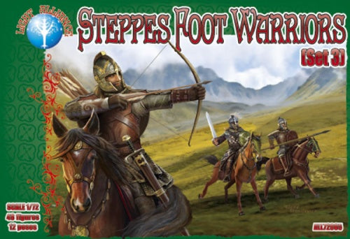 DARK ALLIANCE 1:72 FANTASY SET ALL72065 STEPPES FOOT WARRIORS SET 3