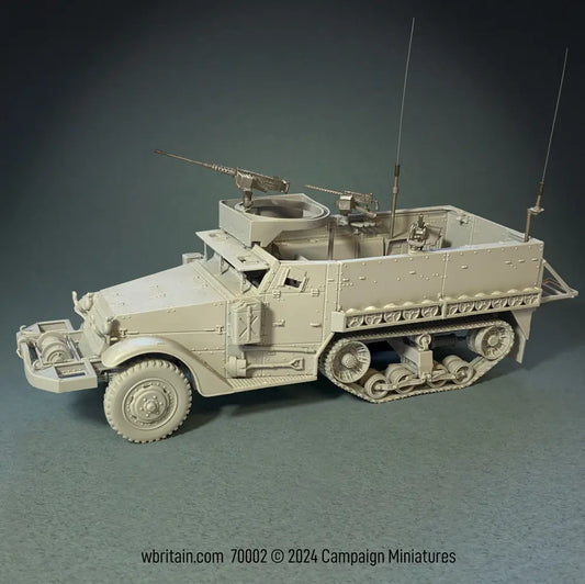 W. BRITAINS TOY SOLDIERS 70002 WWII U.S. M3A1 HALF-TRACK KIT 1:30