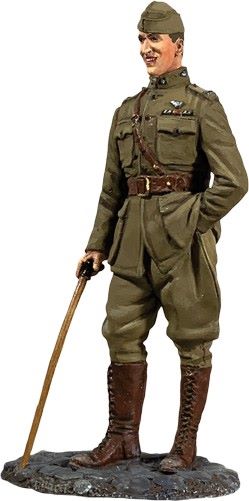 W. BRITAINS TOY SOLDIERS 70026 WWI AMERICAN AVIATOR CAPTAIN EDDIE RICKENBACKER