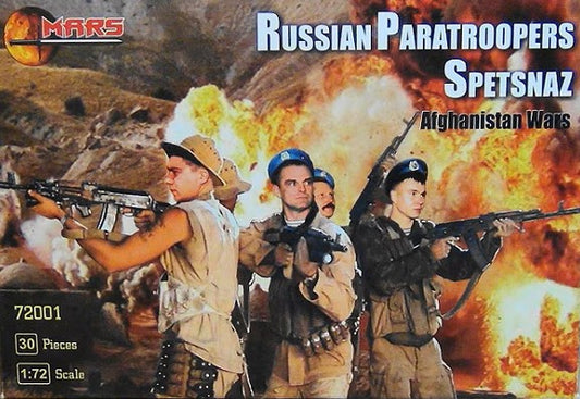 MARS  1:72 SET 72001 MODERN WARS RUSSIAN PARATROOPERS SPETSNAZ AFGHANISTAN