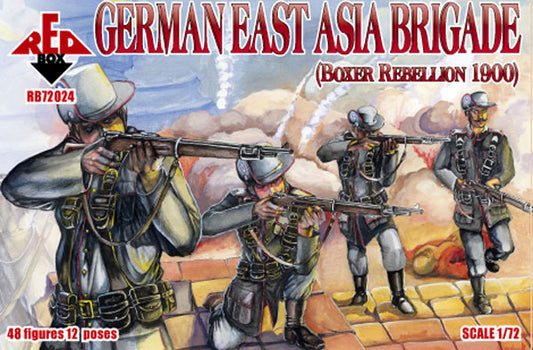 REDBOX 1:72 RB72024 BOXER REBELLION 1900 GERMAN EAST ASIA BRIGADE (48 FIGURES)