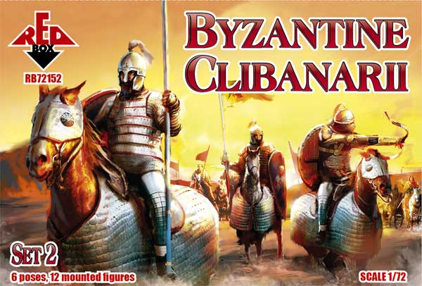 REDBOX 1:72  RB72152 BYZANTINE CLIBANARII SET 2 (TAN) 12 MOUNTED FIGURES