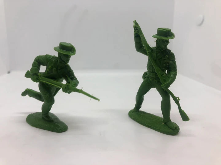LOD Enterprises Plastic Figure Set LOD051 U.S. MARINES EARLY 1800'S (DARK GREEN)