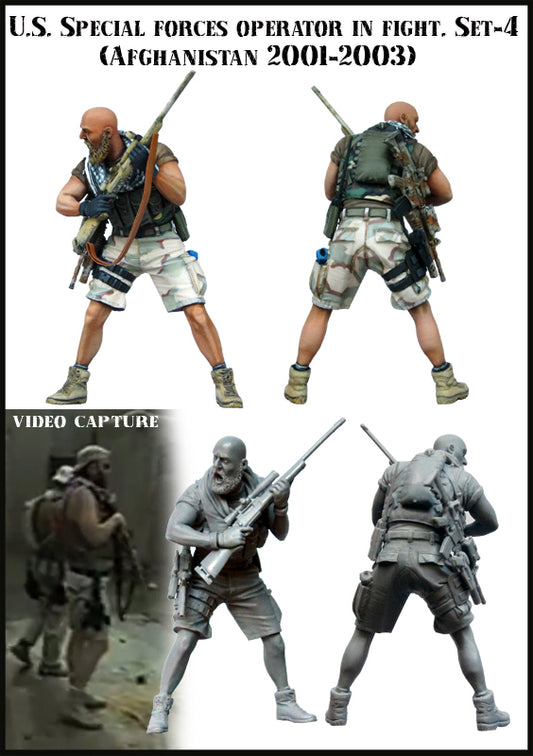 EVOLUTION MINIATURES 1:35 SET EM-35090 U.S. SPECIAL FORCES OPERATOR SET 4