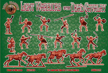 DARK ALLIANCE 1:72 FANTASY SET ALL72013 LIGHT WARRIORS OF THE DEAD CAVALRY