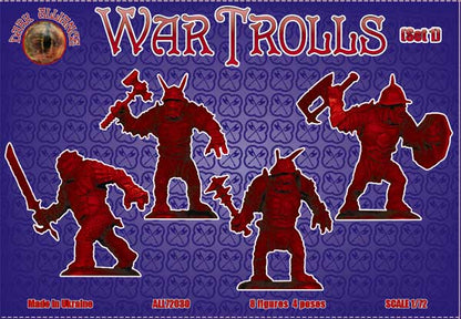 DARK ALLIANCE 1:72 FANTASY SET ALL72030 WAR TROLLS SET 1 -8 FIGURES