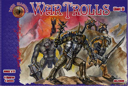 DARK ALLIANCE 1:72 FANTASY SET ALL72030 WAR TROLLS SET 1 -8 FIGURES