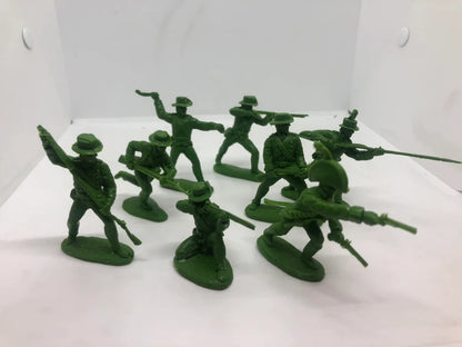 LOD Enterprises Plastic Figure Set LOD051 U.S. MARINES EARLY 1800'S (DARK GREEN)