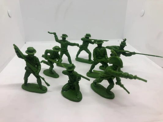 LOD Enterprises Plastic Figure Set LOD051 U.S. MARINES EARLY 1800'S (DARK GREEN)
