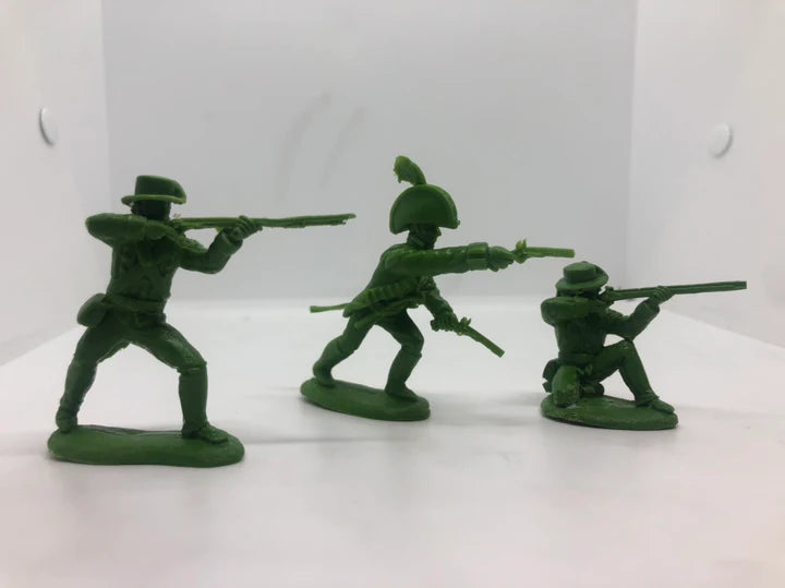 LOD Enterprises Plastic Figure Set LOD051 U.S. MARINES EARLY 1800'S (DARK GREEN)