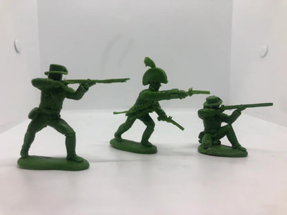 LOD Enterprises Plastic Figure Set LOD051 U.S. MARINES EARLY 1800'S (DARK GREEN)