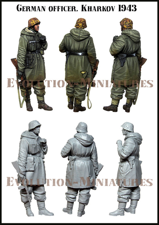 EVOLUTION MINIATURES 1:35 EM-35005 WWII GERMAN OFFICER, KHARKOV 1943 (1 FIGURE)