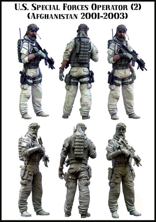 EVOLUTION MINIATURES 1:35 SET EM-35047 US SPECIAL FORCES OPERATOR #2 (2001-2003)