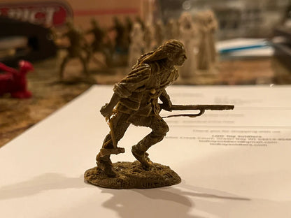 LOD Enterprises Barzso Character Plastic Figure Uncas: Last of the Mohicans  TAN