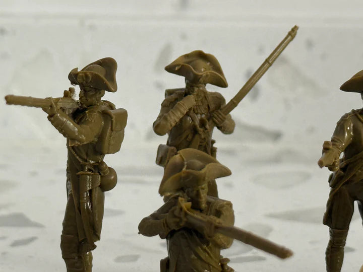 LOD Enterprises Set LOD090 HAITIAN MILITIA PLAYSET-8 FIGURES-OLIVE RESIN