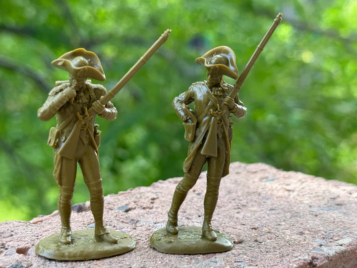 LOD Enterprises Set LOD090 HAITIAN MILITIA PLAYSET-8 FIGURES-OLIVE RESIN