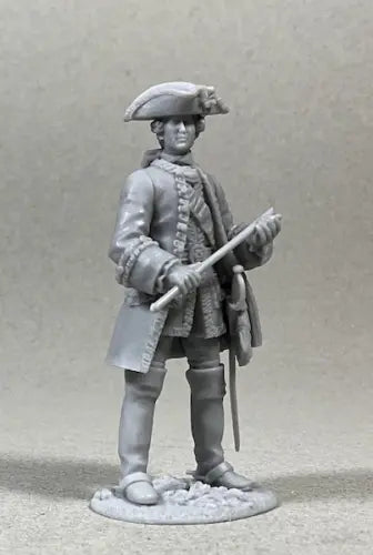 W. BRITAINS TOY SOLDIERS 70035 FRENCH GENERAL MARQUIS DE MONTCALM KIT 1:30