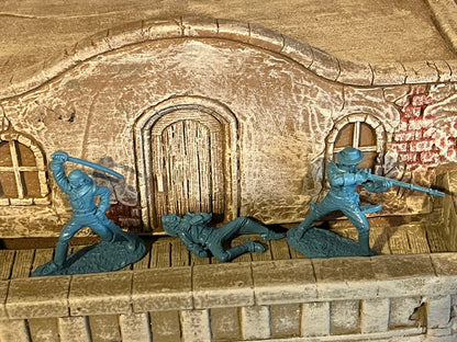 LOD Enterprise  LOD 073 MEXICAN PRESIDIO LANCERS (FROM BARZSO PLAYSETS) BLUE