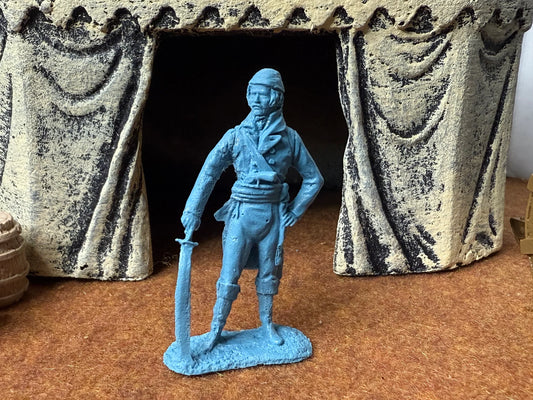 LOD Enterprises Barzso Character Figure WAR OF 1812 JEAN LAFITTE (Blue)