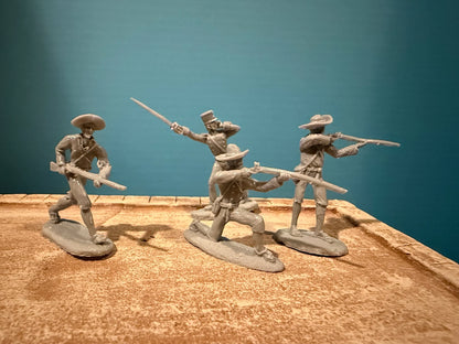 LOD Enterprises BARZSO PLAYSET LOD092 MEXICAN MILITIA SET 2  (7 FIGURES/7 POSES)