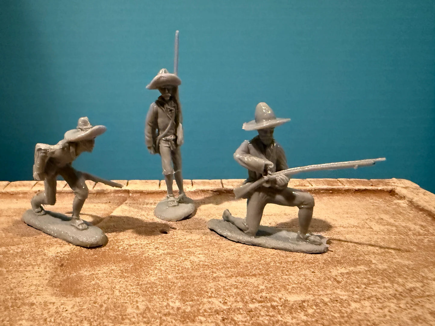 LOD Enterprises BARZSO PLAYSET LOD092 MEXICAN MILITIA SET 2  (7 FIGURES/7 POSES)