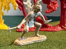 LOD Enterprises Barzso Character Plastic Figure MOHAWK WARRIOR CROUCHING