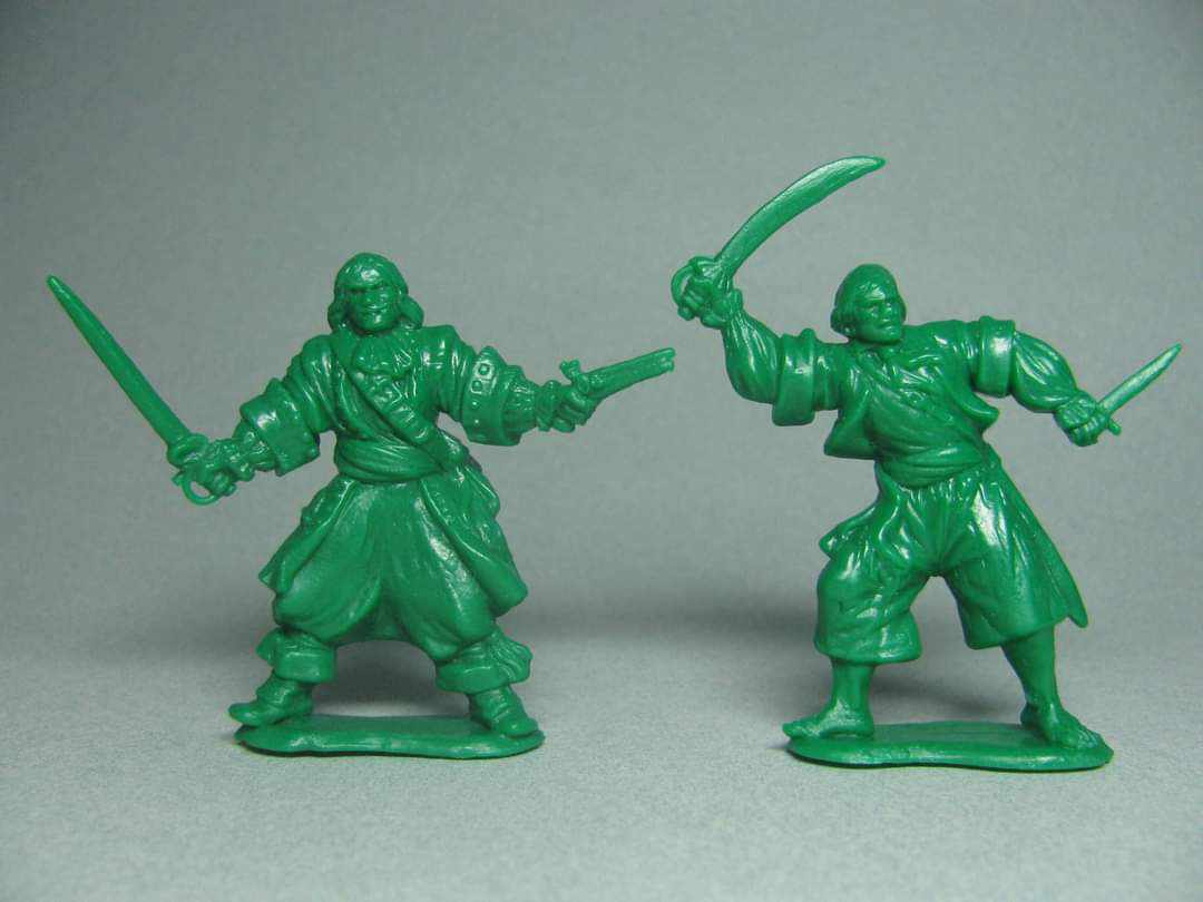 KIT TOY SOLDIERS 1:32 XVII CENTURY PIRATES (2 FIGURE SET)