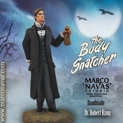 MARCO NAVAS STUDIO LIMITED EDITION HAND PAINTED THE BODY SNATCHER DR ROBERT KNOX