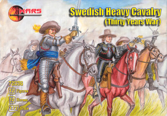 MARS  1:72 SET 72036 THIRTY YEARS WAR SWEDISH HEAVY CAVALRY  17TH CENTURY