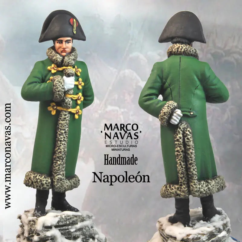 MARCO NAVAS STUDIO LIMITED EDITION HAND PAINTED HISTORICAL FIGURE NAPOLEON
