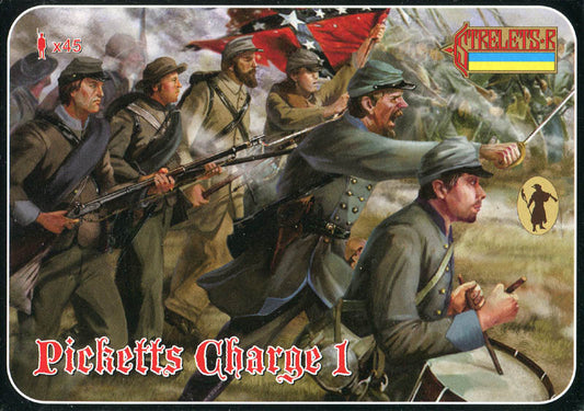 STRELETS-R 1:72 SET 148 AMERICAN CIVIL WAR PICKETT'S CHARGE 1  (GRAY)