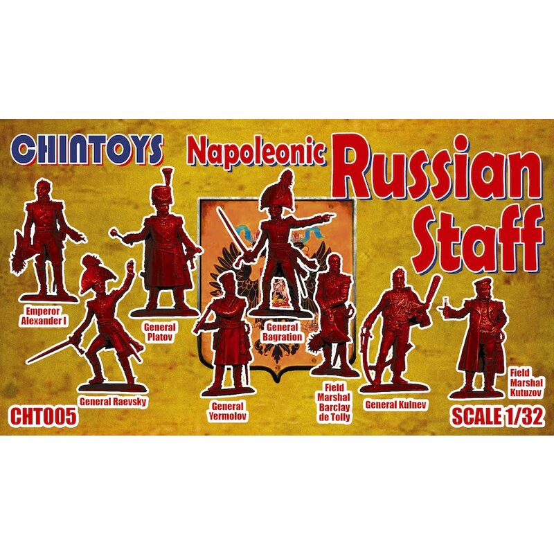 CHINTOYS CHT005 NAPOLEONIC WARS RUSSIAN STAFF (BEIGE)