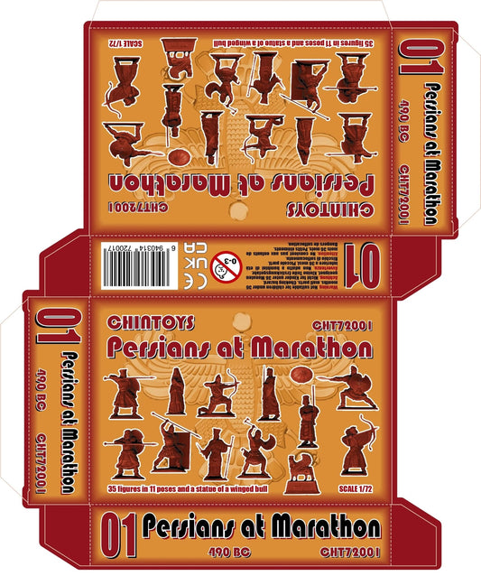 CHINTOYS 1: 72 CHT72001 PERSIANS AT MARATHON 490 BC (35 FIGURES/11 POSES)