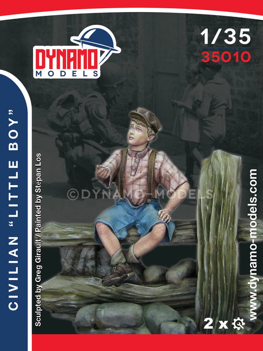 DYNAMO MODEL 1:35 SET 35010 WORLD WAR II CIVILIAN "LITTLE BOY" LIBERATION