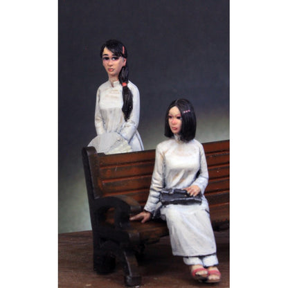 PARACEL MINIATURES VIETNAM SERIES VN3505 AUTUMN & WINTER- 2 FIGURES