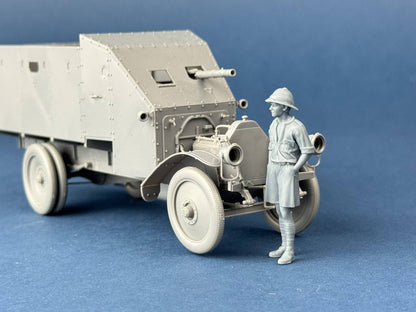 COPPER STATE MODELS 1:35 CSM F35-072 RAF ARMOURED CAR AIRMAN  (1 FIGURE)