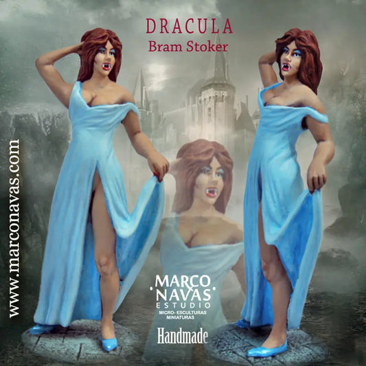 MARCO NAVAS STUDIO LIMITED EDITION HAND PAINTED THE BRIDES OF DRACULA II
