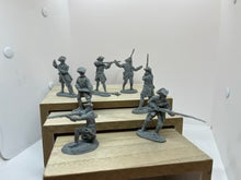 LOD Enterprises Plastic Figure Set LOD063 FRENCH & INDIAN WAR FRENCH INFANTRY